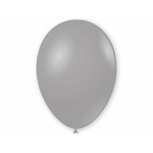 Palloncino lattice 10" Cm. 26 - Confezione 100 pz - Grigio