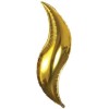 Palloncino mylar 18" Cm. 45 - Curva oro