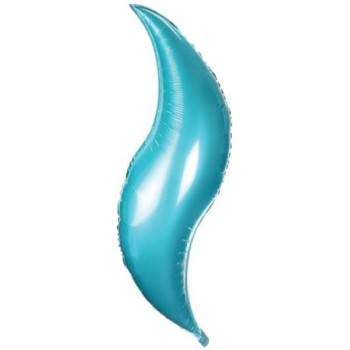 Palloncino mylar 18" Cm. 45 - Curva celeste