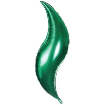 Palloncino mylar 18" Cm. 45 - Curva verde