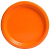Piatto carta 9" Cm. 23 Tinta unita - Cf. 16 pz - Pumpkin Orange