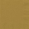 Tovaglioli drink Cm. 13x13 - Cf. 20 pz - Gold
