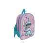 Zainetto asilo 3D - Stitch rosa