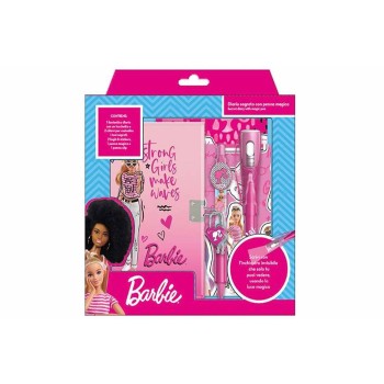Diario segreto con penna e penna magica in gift box - Barbie