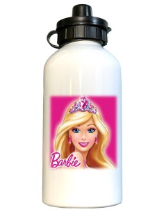 Borraccia alluminio 500 ML con tappo a scatto - Barbie Corona