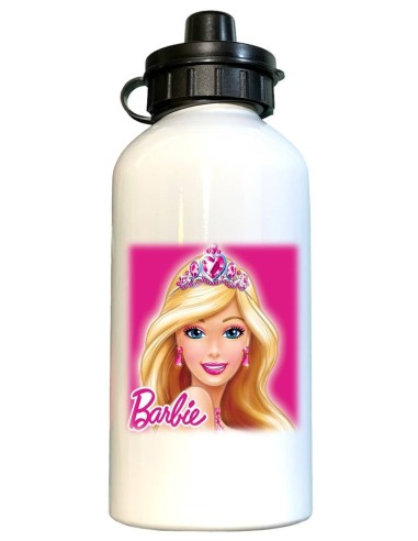 Borraccia alluminio 500 ML con tappo a scatto - Barbie Corona