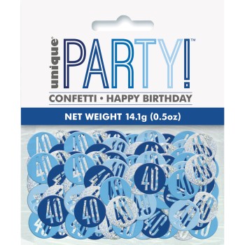 Confetti decorativi 14gr - Glitz Blue - 30 2