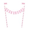 Topper per torta decorazione "It's a Girl"