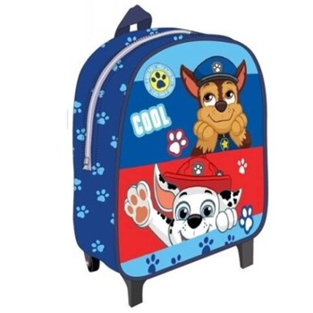 Zaino asilo trolley Cm. 28x24x10 - Paw Patrol