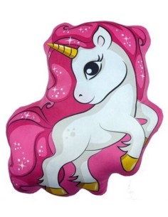 Cuscino tessuto sagomato Cm. 35 - Unicorno