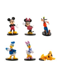 Kit decorazione torta 6 personaggi Disney Cm. 3-3,5
