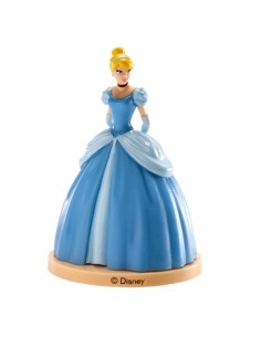 Figura in pvc - Decorazione per torta - Cake Topper - Cm. 8.5 - Cenerentola