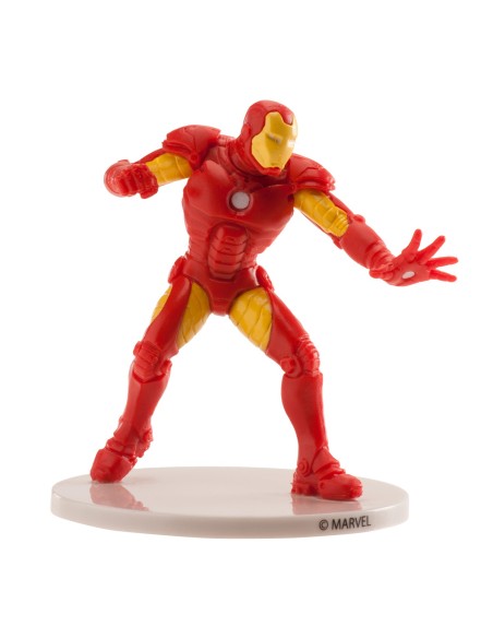 Figura in pvc - Decorazione per torta - Cake Topper - Cm. 8 - Iron Man
