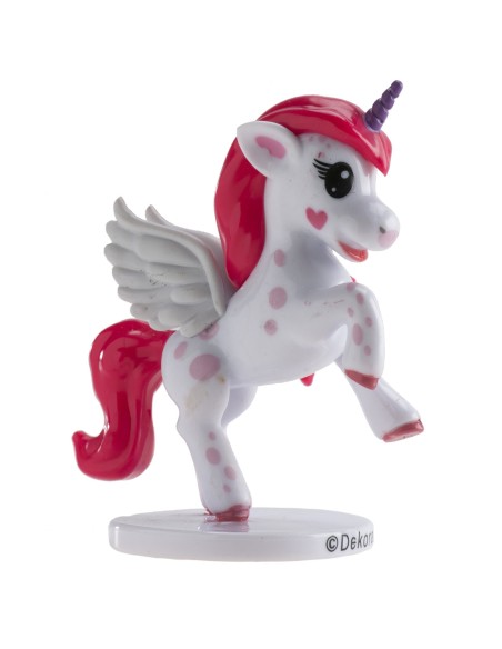 Figura in pvc - Decorazione per torta - Cake Topper - Unicorno