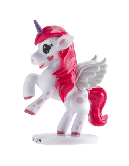 Figura in pvc - Decorazione per torta - Cake Topper - Unicorno