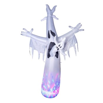 Fantasma gonfiabile con gonfiatore e luci Cm. 245x170x55