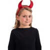 Cerchietto diavolo con corna lurex