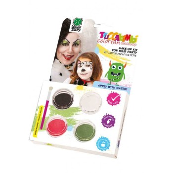 Kit truccabimbo ad acqua con pennello - Dalmata