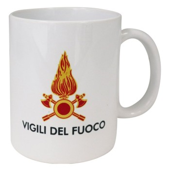 Tazza mug ceramica logo - Vigili del fuoco