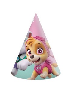Cappellini cono party - Confezione 6 pezzi - Skye Paw Patrol