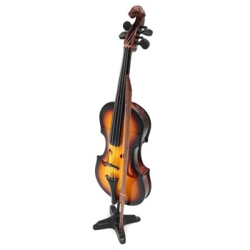 Mini strumento da collezione in legno - Violoncello