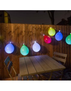 Filo 6 palloncini gonfiabili con led interni multicolor 2