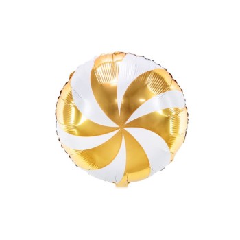 Palloncino mylar Cm. 35 Candy - Oro Gold