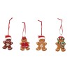 Decorazione natalizia Pan di zucchero Cm. 6x9 - Modelli assortiti
