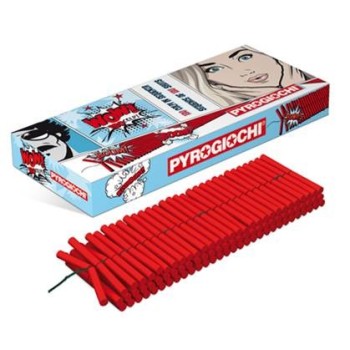 Wow – Gioco pirotecnico 180 colpi in sequenza – Durata 30 secondi
