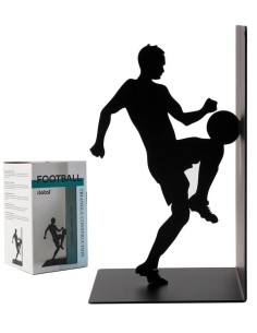 Fermalibri design in metallo Cm. 10x17x10 - Football