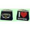 Portaspicci ecopelle con scatto Guinness