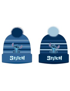 Cappello con pon pon Stitch