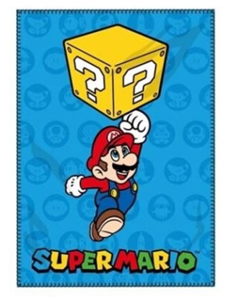 Coperta pail soft Cm. 100x140 - Supermario