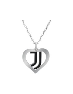 Girocollo donna acciaio 316L FC Juventus "Cuore"