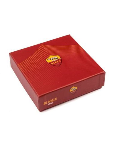 Bracciale cordino e acciaio 316L regolabile AS Roma
