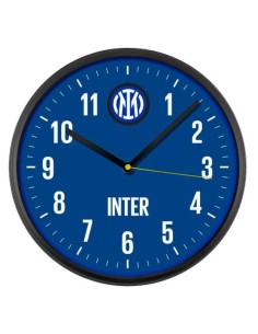 Orologio da parete tondo Cm. 30 moto continuo FC Inter