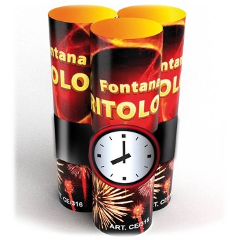 Fontana pirotecnica "Tritolo" Cm. 15x10