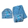 Set inverno 3 pezzi con cappello + sciarpa + guanti - Stitch