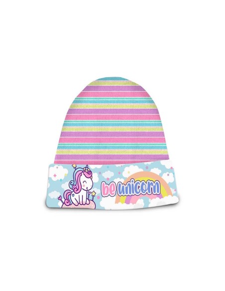 Cappello con risvolto - Unicorno