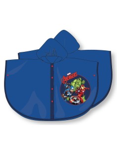 Mantellina poncho pvc con cappuccio - Avengers - Tg. 3-4-6-8 Anni assortite