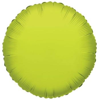 Palloncino Mylar 18" Cm. 45 - Rotondo - Verde lime