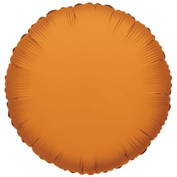 Palloncino Mylar 18" Cm. 45 - Rotondo - Arancio