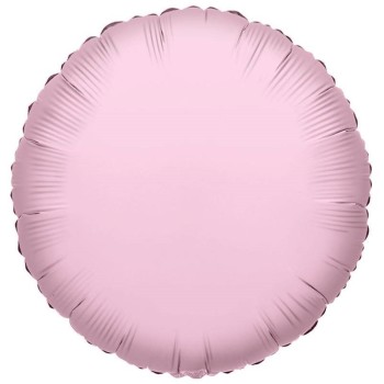 Palloncino Mylar 18" Cm. 45 - Rotondo - Rosa chiaro
