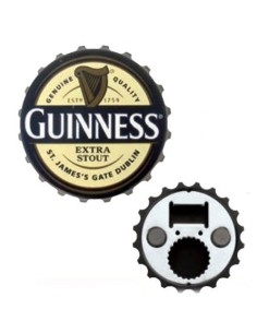 Apribottiglia tappo magnetico Guinness logo classico