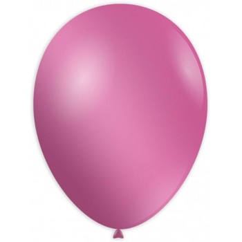 Palloncino lattice metallizzato 11-12" Cm. 30 - Confezione 100 pz - Rosa