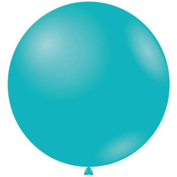 Palloncino lattice Deco Line Pastello 18" Blu Tiffany 224 - Confezione 20 pz