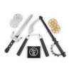 Set 8 armi Ninja in plastica