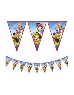 Festone bandierine in carta - Paw Patrol