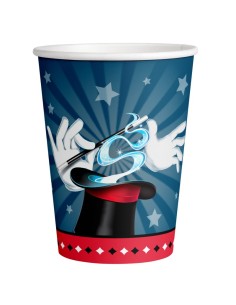 Bicchieri carta 266 ML - Magia - Cf. 8 pezzi