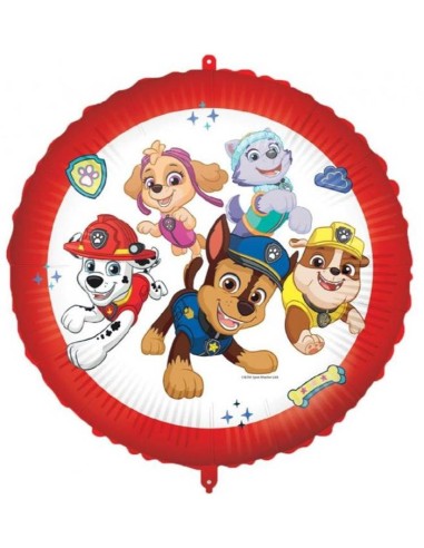 Palloncino mylar 18" Cm. 45 - Paw Patrol Family
